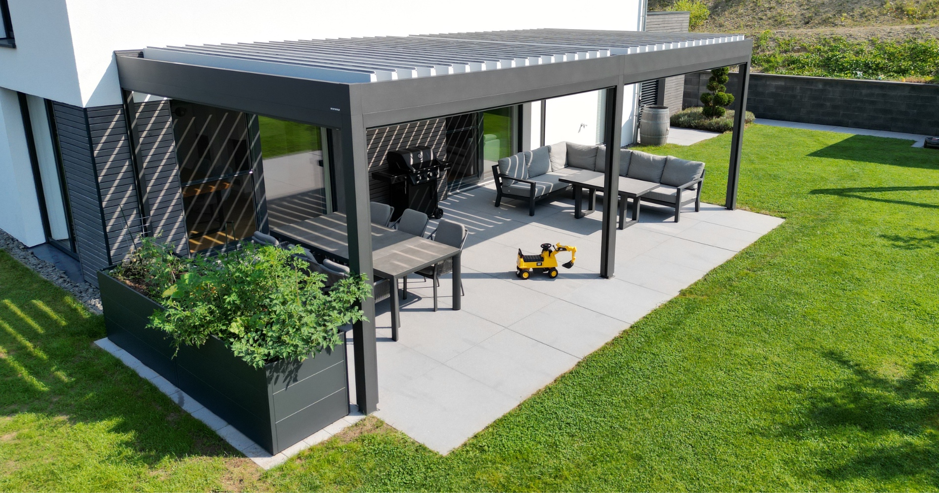 Doppeltes Lamellendach Warema in Gerolstein