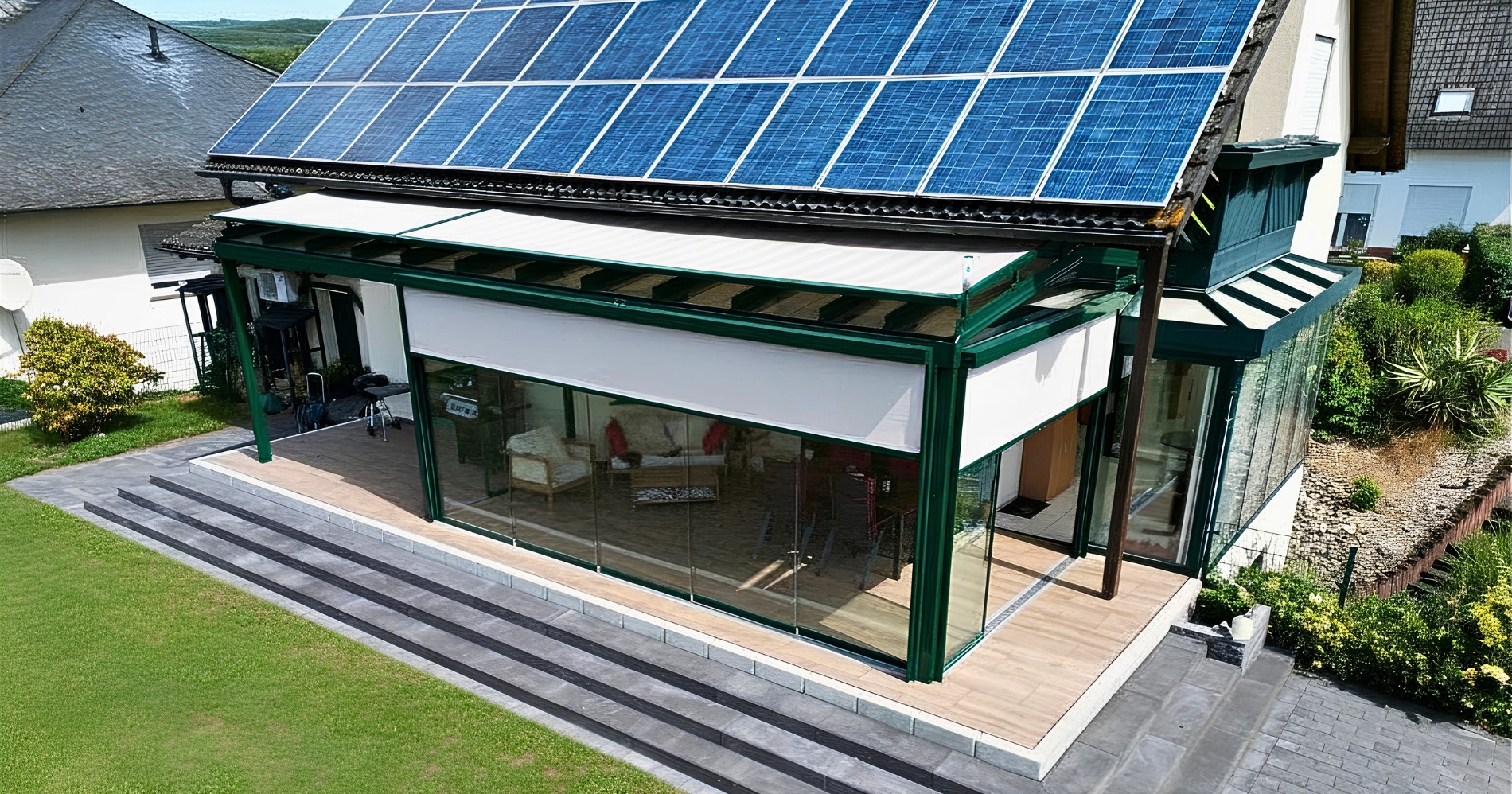 Solarlux Terrassenüberdachung Wittlich Bombogen