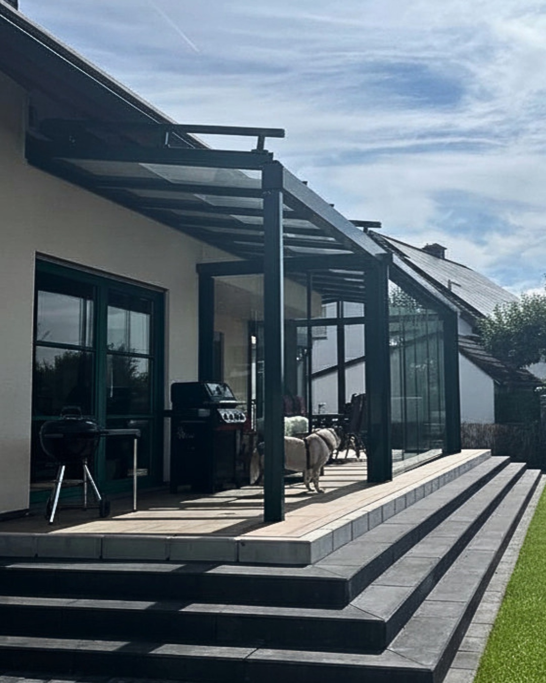 Überdachter Grillplatz Solarlux Terrassendach Überdachter Grillplatz Solarlux Terrassendach
