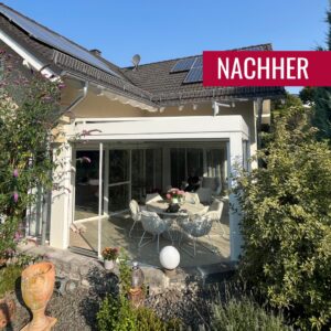 Terrassendach Projekt Gerolstein Nachher