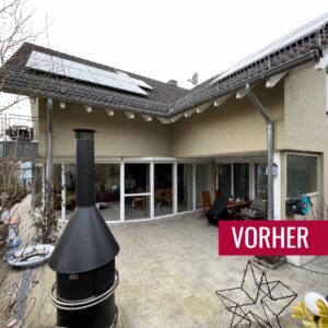 Terrassendach Projekt Gerolstein Vorher