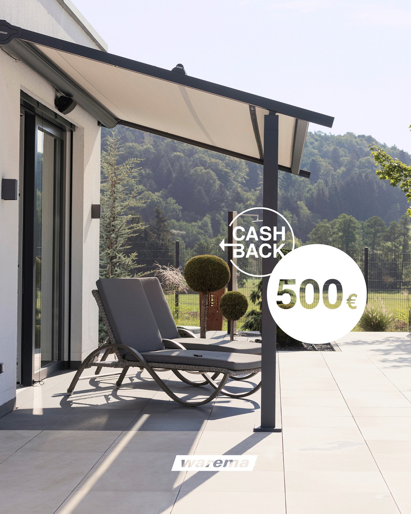 Warema Pergola Markise Cashback Aktion Warema Pergola Markise Cashback Aktion